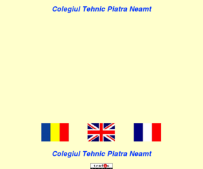 colegiul-tehnic.ro: Colegiul Tehnic Piatra Neamt
Site-ul oficial al Colegiului Tehnic Piatra Neamt 