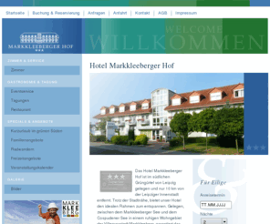 hotelmarkklebergerhof.com: Hotel Markkleeberger Hof
Hotel Markkleeberger Hof im Süden von Leipzig am Cospudener See