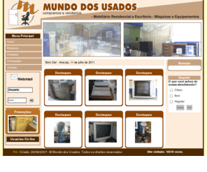 mundodosusados.com: :: Mundo dos Usados :: - Início
Mundo dos Usados