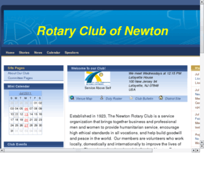 newtonrotary.org: Rotary Club of Newton, NJ
Newton Rotary Club, Newton, NJ, new jersey 