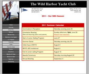 sailwhyc.com: Wild Harbor Yacht Club
