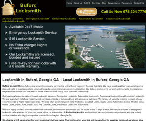 buford678locksmith.com: Locksmith Buford, Georgia GA - Local Locksmith Services in Buford, Georgia GA
Locksmith Buford, Georgia GA: Local Locksmith services in Buford, Georgia GA. 24 Hour Locksmith, Emergency Locksmith, Automobile Locksmith  services in Buford Georgia (GA).