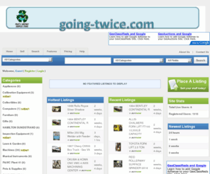 going-twice.com: Best Listings Site on the Web!
DESCRIPTION GOES HERE