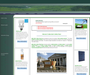 makeearthabetterplace.org: Articles On The Effects Of Global Warming, The Causes Of Global Warming, And What Is Global Warming.
Make Earth A Better Place.Org is a resource guide on global warming and climate change.   It contains global warming articles on the effects of global warming, the causes of global warming, and global warming solutions.  Our articles on global warming contain the latest news and information on the important environmental global issues that effect the planet earth and its future!    