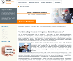 german-dismantling-service.eu: Dismantling Operations - Demolition Work - Industrial Dismantling | German Dismantlingservice
Disassembly operation - we are your German disassembly and dismantling services for industrial operations dismantling, demolition removal (demolition industry) and machinery removal.