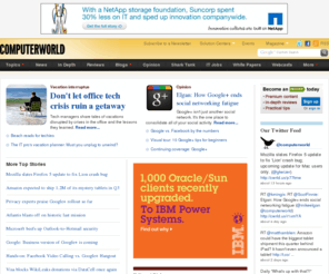 idggovernment.com: Computerworld - IT news, features, blogs, tech reviews, career advice
Computerworld covers a wide range of technology topics, including software, security, operating systems, mobile, storage, servers and data centers, and technology companies such as Microsoft, Google and Apple.