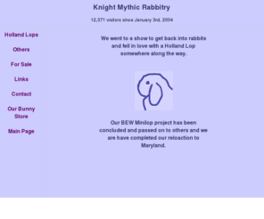 knightmythic.com: Knight Mythic Rabbitry
Knight Mythic Rabbitry