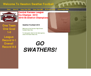 tkentertain.com: Hesston Swathers - Swather Football
Game stats for the Hesston High School Swathers