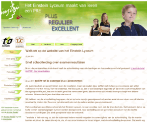 einsteinlyceum.nl: Index
Indexpagina van het Einstein Lyceum