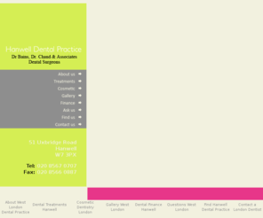 hanwelldentalpractice.co.uk: Cosmetic dentist in Hanwell - dentist West London dentist – Hanwell Dental Practice cosmetic dentistry in West London
Cosmetic dentist in Hanwell, West London. Cosmetic dentistry in Hanwell Dental Practice available with 0% finance. Hanwell dentist, West London dentist.