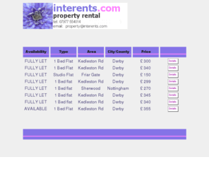 interents.net: Property for holidays and work landlords free adverts
Property , holidays, fitness clubs directory Free adverts at Interents world wide cities database