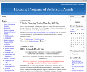 Jefferson Parish Dhap Program