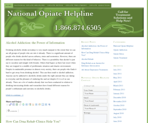 nationalopiatehelpline.com: National Opiate Helpline
National Opiate Helpline- Opiate addiction and opiate detox help available 24 hours a day 7 days a week.