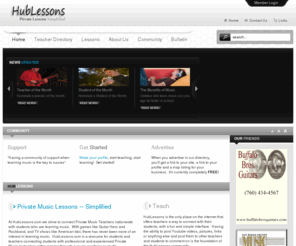 sandiegomusiclessons.net: Private Music Lessons | Music Teacher Directory | Music Community | HubLessons
HubLessons.com is a community for private music teachers and music students.  We offer a directory of private music teachers as well as a free community for you and your students.  You can publish your own lessons and review others lessons with our easy t