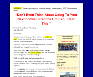 softballspot.com: Softball Drills & Practice Plans-Softball Drills & Practice Plans
Softball Drills & Practice Plans for busy softball coaches.