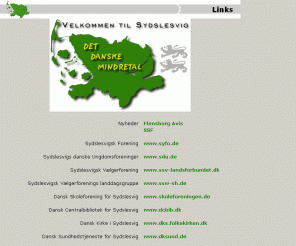 sydslesvig.de: 
			Velkommen til Sydslesvig - Links til Sydslesvig
		
