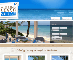 mullinsbeachvillas.com: Mullins Beach Villas | Relaxing Luxury in a Tropical Paradise
Beautful Villas with an outstanding location and service in Barbados