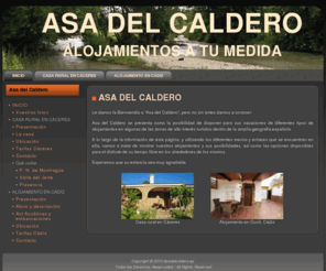 asadelcaldero.es: Asa del Caldero
Asa Del Caldero,alojamientos a tu medida.