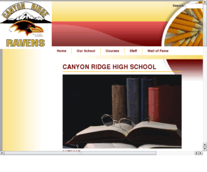 canyonridgeravens.com: Canyon Ridge Ravens
Canyon Ridge Ravens