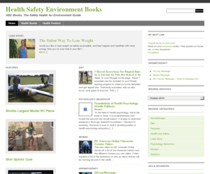 hsebooks.info: Health Safety Environment Books
Health Safety Environment Books Review and Information about Health, Safety system, Green Environment.