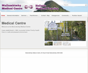 mullumbimbymedicalcentre.com: presentation
Mullumbimby Medical Centre Wholistic Medical Practise