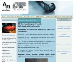 sippericiales.com: AM-SIP Periciales
Empresas dedicadas a la peritación de distintos campos.