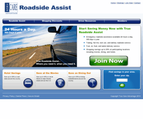 trueroadsideassist.com: Emergency Roadside Assistance
Emergency roadside assistance program providing roadside service, roadside assistance, and travel savings - True roadside assist.