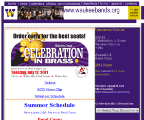 waukeebands.org: Waukee Bands | Home
