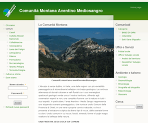 aventino-mediosangro.it: La Comunità Montana | Comunità Montana Aventino Mediosangro
