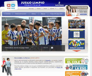 juegolimpioclm.es: Campaña Juego Limpio JCCM | Campaña Juego Limpio en la Actividad Física y el Deporte. JCCM
Campaña Juego Limpio en la Actividad Física y el Deporte de la Junta de Comunidades de Castilla-La Mancha.