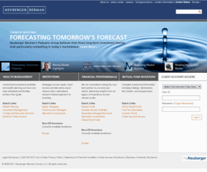 nbfunds.com: Neuberger Berman | Asset management solutions for individuals, institutions and financial professionals
With a heritage dating from 1939, Neuberger Berman is an independent asset management firm with a range of investment capabilities for individuals and institutions.