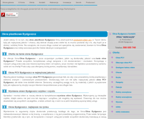 oknabydgoszcz.net:  Okna PCV Bydgoszcz,Okna Bydgoszcz, okna plastikowe Bydgoszcz
Okna Bydgoszcz to najlepsza oferta na okna w całej okolicy. Decydując się na okna plastikowe Bydgoszcz z naszej oferty wybierasz jakość i najlepszą cenę.
