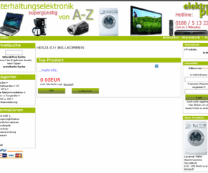 sound-pur.com: Elektro Pur - Elektronikartikel - zu Superpreisen
Elektro Pur - Onlineshop für günstige Elektronikart