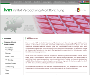 child-safe.org: kindergesicherte Verpackung - IVM - Institut VerpackungsMarktforschung
Prüfung und Zertifizierung von Kindergesicherten Verpackungen.