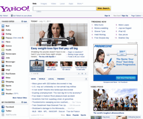 feedbackzone.com: Yahoo!
Welcome to Yahoo!, the world's most visited home page. Quickly find what you're searching for, get in touch with friends and stay in-the-know with the latest news and information.