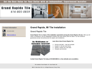 grandrapidstilemi.com: Tile Installation Grand Rapids, MI - Grand Rapids Tile
Grand Rapids Tile provides tile installation specialists to Grand Rapids, MI. Call 616-805-0859 today.