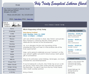 holytrinity.net: HTLC Online - Welcome
