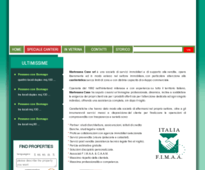 martesanacase.com: Agenzia immobiliare Martesana Case. Cernusco sul naviglio
Agenzia immobiliare che offre consulenza e servizi per la vendita e affitto di case e altri immobili nel comune di Cernusco sul naviglio in provincia di Milano. Annunci immobiliari case,appartamenti e residenze di prestigio