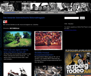 motorrad-reporter.com: motomedia -   Motorrad-Reporter.at
Das leiwande österreichische Online Motorradmagazin mit viel Sinn für Humor und dem Reitwagen mit Videos von Einefetza.com