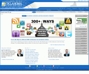 state.ok.us: Welcome to Oklahoma's Official Web Site
