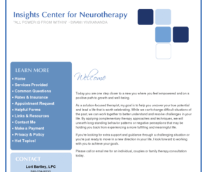 enidinsights.com: Home: Family Therapy | Couples Therapy | Enid, OK 73703
Lori Bartley provides counseling and therapy services for individuals, couples and families in and around Enid, OK.