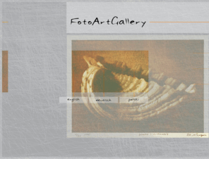 fotoartgallery.net: FOTOARTGALLERY
Page contains large collection of arts created with alternative photography processes made by artists from all of the World.