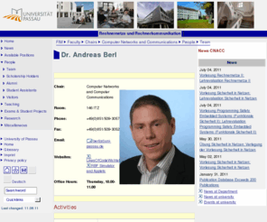 beertobeer.org: Homepage von Andreas Berl
Homepage von Andreas Berl