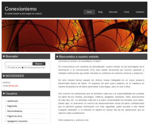 conexionismo.com: Almacenamiento de alta seguridad de datos personales.
banco de datos personales,protección de datos personales,soporte elearning,gabinete de psicología online,psicólogos por Internet,articulos sobre psicología