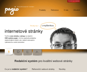 pagio.cz: Redakční systém a e-shop pagio | kvalitní webové stránky
E-shop pro účetní program Pohoda 2008, systém Money S3, K2 a jiné systémy. Vlastní redakční systém pagio má všechny SEO nástroje a řadu pluginů.