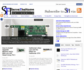 servethehome.com: ServeTheHome.com
Home server information including Windows Home Server, WHS, NAS appliances, and raid information.