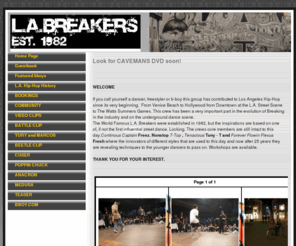 theworldfamouslabreakers.com: L.A. Breakers
Los Angeles Hip-Hop since 1982