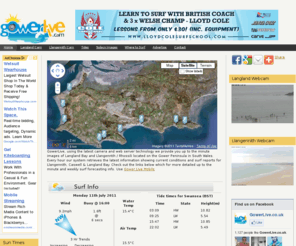 gowerlive.co.uk: Gower live - Swansea Webcams from Langland Bay and Rhossili/Llangennith
Using the latest camera and web server technology we provide you live images of Langland Bay and Llangenntih / Rhossili located on the Gower Peninsula in South Wales.