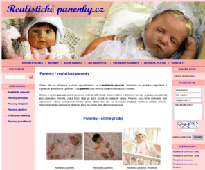 realisticke-panenky.cz: Panenky - realistické panenky
Prodej - realistické panenky, panenky děvčátka, panenky chlapečci a další hračky.