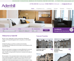 adenhill.com: Swansea Letting Agent | Property to rent in Swansea & Cardiff | Adenhill Property Management
